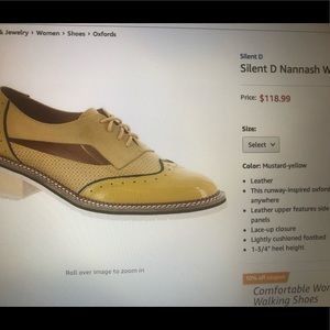 SILENT D NANNASH — WOMENS OXFORD